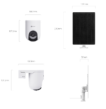 EZVIZ HB8C Lite Kültéri kamera és 5W napelem - Image 4